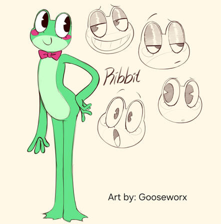 Ribbit's Concept Art by Gooseworx