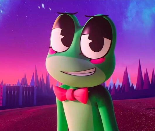 Ribbit's Iconic Smirk (Shrimptown)